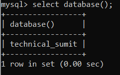 sql current databases