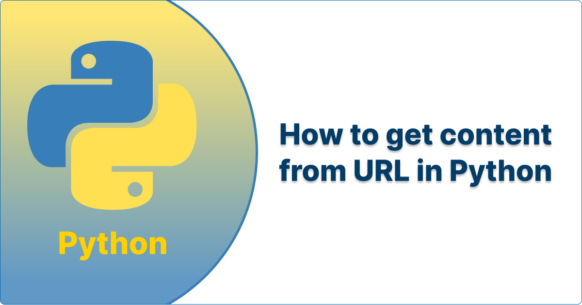 How to get content from URL in Python