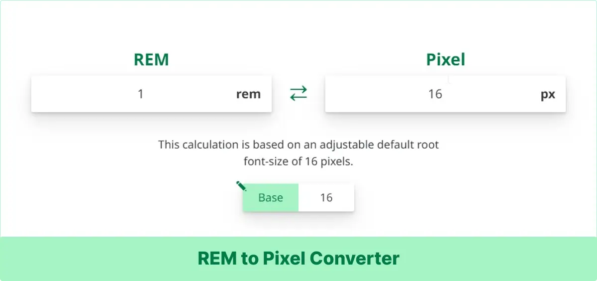 rem to px converter