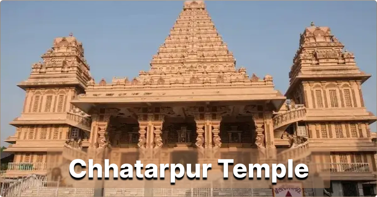Chhatarpur Temple