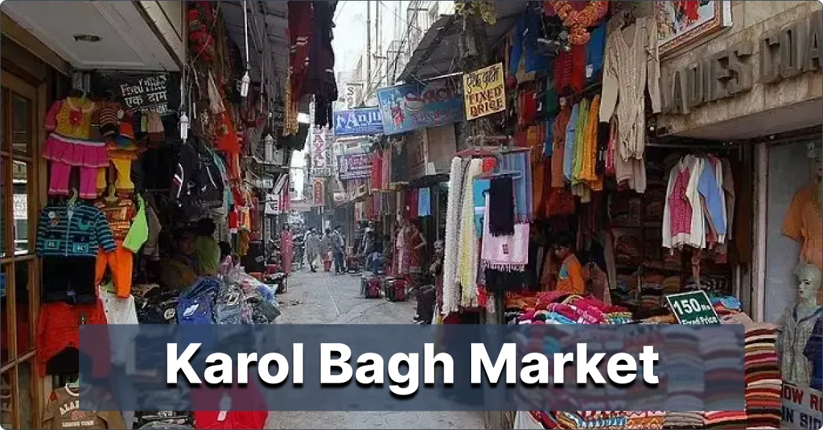 Karol Bagh Market