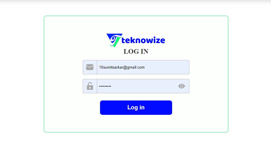 Show and Hide Password using JavaScript in Login Form